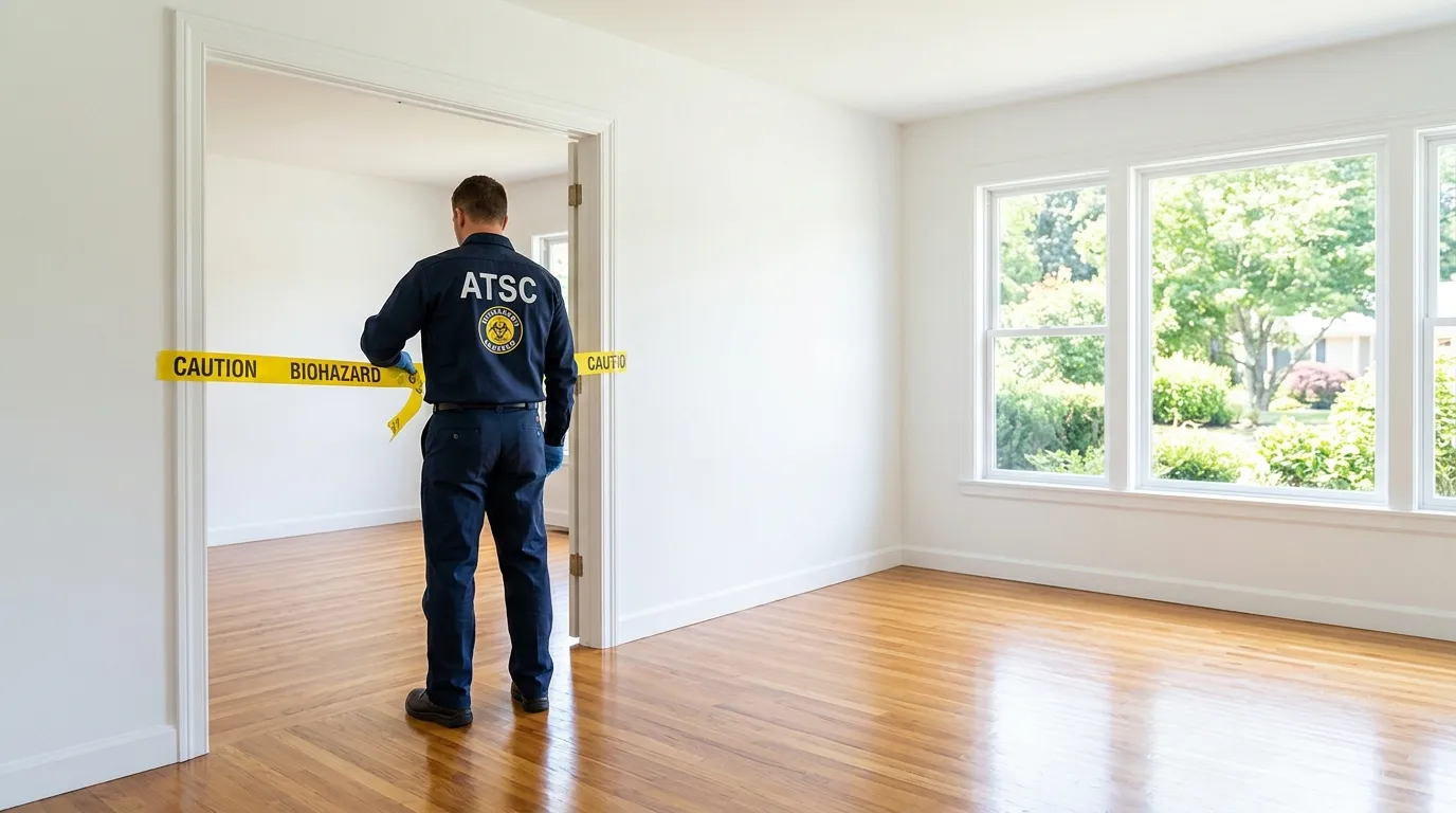 Certified biohazard cleanup crew performing Decomposition Cleanup in Makakilo City